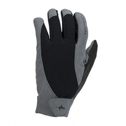 SEALSKINZ Clothing SealSkinz Unisex Solo Mtb Glove, Grey / Black, Medium