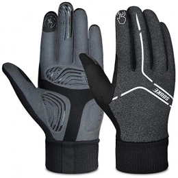 Souke Sports Clothing Souke Sports Cycling Gloves Men Women Gel Shock Absorption Full Finger MTB Gloves with Touchscreen Finger Anti-Slip Mountain Bike Gloves