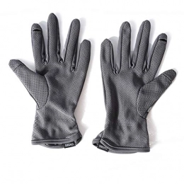 T ECH Clothing Sun Protection Gloves, Cycling Gloves, Anti-Skid Gloves, Anti-UV Touch Screen Gloves for Weight Lifting, Cross Training, Cycling, dark gray