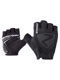 Ziener Mountain Bike Gloves Ziener Men's CANSEN Bicycle, mountain bike, cycling gloves | Short finger - breathable / cushioning / reflective, , Black, 8