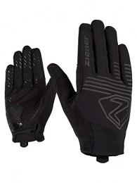 Ziener Mountain Bike Gloves Ziener Men's COBBS TOUCH TOUCH bicycle, mountain bike, cycling gloves | Sticky finger with touch function, , Black, 8.5