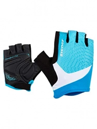 Ziener Mountain Bike Gloves Ziener Women's CENDAL Mountain Biking / Cycling Gloves, Short Fingers, Breathable / Damping, Sea, 7 (EU)