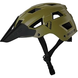 7 iDP Mountain Bike Helmet 7iDP M5 Biking Helmet, Army Green, Small-Medium