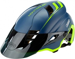 ABUS Mountain Bike Helmet ABUS Unisex-Adult's MONTRAILER Helmet, Midnight Blue, L