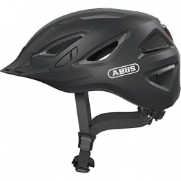 ABUS Mountain Bike Helmet ABUS Unisex's Urban-I 3.0 Bike Helmet, Velvet Black, S (51-55)