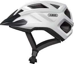 ABUS Mountain Bike Helmet Abus Unisex Youth Mountain Bike Helmet Polar White M
