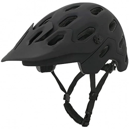 MGIZLJJ Clothing Adult Bike Helmet, CE Certificatio Cycling Helmet for Men Women, Adjustable Ultra Lightweight Breathable Mountain Road Helmets, with Detachable Visor for Skateboard MTB D, L