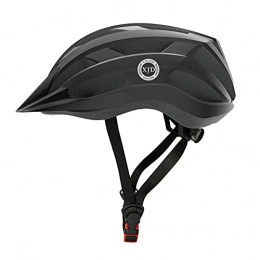 Adult Bike Helmet Cycling Bicycle Helmet Mountain Bike Helmet Adjustable Lightweight Urban Commuter Multi-Sport Helmets With Visor for Teenage Boys CE Certified (Black, M)