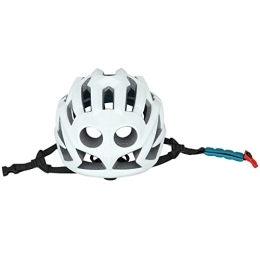 AMONIDA Mountain Bike Helmet Adult Bike Helmet, Silver Ion Lining Mountain Bike Helmet Integrated Molding for Women for Cycling (White)
