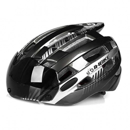 Hongjingda Mountain Bike Helmet Adult Bike Helmet, Skateboard Helmet for Men Women, Mountain Bike Helmet, Integrated Riding Helmet for Outdoor Sports, Safety-Certified Helmet for Cycling Skateboarding Scooter
