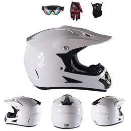 Member Clothing Adult Full Face Helmet Downhill Off Road MTB Pitbike Sceptre BMX Cross Road Race Quad DH ATV Beach Racing Helmets Windproof Sandproof, M