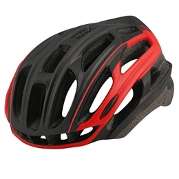 HVW Mountain Bike Helmet Adults Bicycle Bike Helmets, Mountain Cycling Helmets with Safety Brim Taillight One-Piece Molding Adjustable Size Unisex Protected Cycle Helmet, E