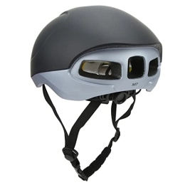 Alomejor Mountain Bike Helmet Alomejor Bicycle Helmet, Mountain Bike Helmet, Anti-Shock PC Shell, Breathable Adjustable EPS Foam for Riding Scooter for Men Women (Matte Black)