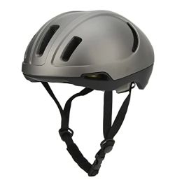Alomejor Mountain Bike Helmet Alomejor Mountain Bike Bicycle Helmet, Integrated Molded Bicycle Helmet, Breathable EPS Foam for Road Riding for Men and Women (Titanium)