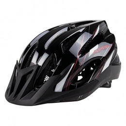 ALPINA Mountain Bike Helmet ALPINA 17Mountain Bike Helmet, Unisex, MTB 17, Black-White-Red, 54-58 cm