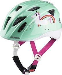 ALPINA Clothing ALPINA Girls, XIMO FLASH bike helmet, mint unicorn, 47-51 cm