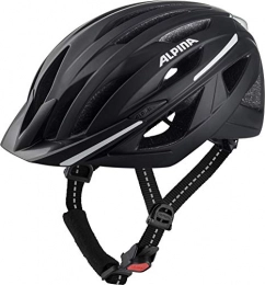 ALPINA Mountain Bike Helmet ALPINA Unisex-Youth HAGA Cycling helmet, black matt, 55-59