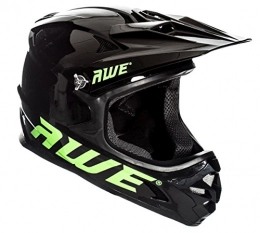 AWE Mountain Bike Helmet AWE AWEBlast FREE 5 YEAR CRASH REPLACEMENT* BMX / Downhill / Full Face / Enduro Helmet Black Large 58-60cm