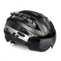 BANGSUN Clothing BANGSUN 1PC Mountain Bicycle Helmet Cycle Helmet Detachable Goggles Road Cycling Helmets Adjustable Size for Adults