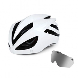 BANGSUN Clothing BANGSUN 1PC Mountain Bicycle Helmet Cycle Helmet Strengthen Keel Chin Pad Goggles Glasses One Piece Safety Hat Upgrade