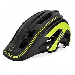 BATFOX Mountain Bike Helmet BATFOX Bike Helmet / Mountain Bicycle Safety Hat / Foldable and Portable / Breathable / Adjustable / Lightweight / for Adult Men&Women Outdoor Sport Riding, Green