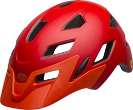 Bell Clothing BELL Kids' Sidetrack Cycling Helmet, Matte Red / Orange, 47-54 cm