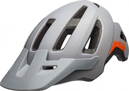 Bell Mountain Bike Helmet Bell Nomad Unisex Youth Cycling Helmet MTB Matte Grey / Orange, One Size