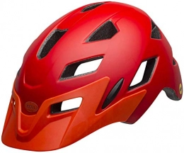 Bell Mountain Bike Helmet BELL Sidetrack Kids MTB Helmet - Bright Red / Orange, 47-54cm / Mountain Biking Bike Riding Ride Cycling Cycle Children Child Youth Junior Head Skull Protection Protector Protect Head Safety Safe