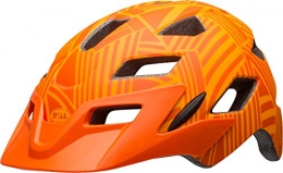 Bell Clothing Bell Sidetrack Youth Cycling Helmet, Matt Tang / Orange Seeker, Unisize 50-57 cm