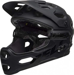 Bell Mountain Bike Helmet BELL Unisex's Super 3R MIPS MTB Helmet, Matte Black, Medium / 55-59 cm