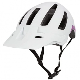 Bell Clothing BELL Women's Nomad W Mountain Bike Helmet, Matte White / Purple, standard size