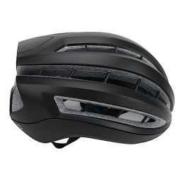 Bicycle Helmet Big Tail Ventilation Comfortable Men's Camping Mountain Bike Helmet (Black)