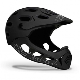 HVW Mountain Bike Helmet Bicycle Helmet, CE EN 1078 Full Face Detachable Bike Helmet Comfortable Lightweight Cycling Mountain Road Bicycle Helmets for Adult Men Women, E