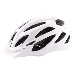 HVW Clothing Bicycle Helmet, Cycle Helmet Mountain Bike Helmet 22 Vents Cycling Helmet Lightweight Sports Safety Protective Comfortable Adjustable Helmet for Men Women 55-61Cm, White