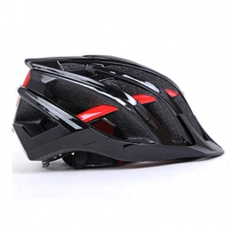 QPY Clothing Bicycle helmet, mountain bike helmet, riding helmet One-piece helmet, adult mountain bike helmet, carbon fiber lightweight helmet-black-L(58-62cm)