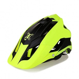 Radiancy Inc Mountain Bike Helmet Bicycle Helmet Mountain Bike Integrated Riding Helmet Helmet Outdoor Equipment (yellow-green)