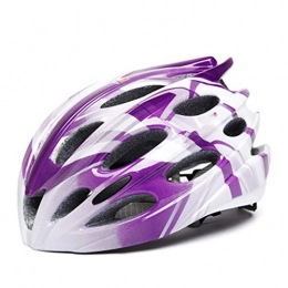 YYDD Clothing Bicycle Helmet Multi-Purpose Helmet Mountain Bike Helmet Integrated Scooter Breathable Light Weight Road Climbing Commuting Mountaineering Adult purple