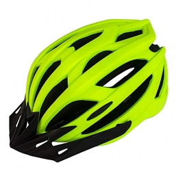 YATT Mountain Bike Helmet Bicycle Helmet, One-piece 21-hole Ultra-light Adjustable Size Mountain Road Yellow Bicycle Helmet Unisex