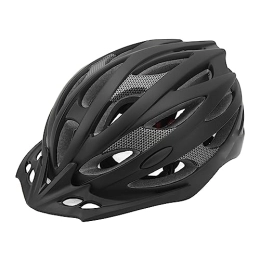 Atyhao Mountain Bike Helmet Bicycle Helmet, Ventilated Mountain Bike Helmet Stable Shock Absorption One-Piece Design Adjustable Heat Dissipation for Mountain Bike (#1)