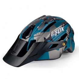 BNTTEAM Mountain Bike Helmet Bicycle Helmet with Rear Light, CE Certified Adjustable Specialized Mountain & Road Cycle Helmet For Super Light Bike Helmet Adult Bike Helmet, (Black green titanium)