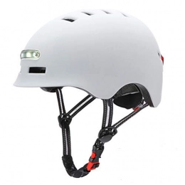 Bicycle Helmet with Safety LED Light, Adjustable Specialized Mountain & Road Cycle Helmet for Men Women Super Light Bike Helmet Adult Bike Helmet, balance bike, skateboard, etc.