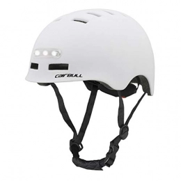 Bicycle Riding Helmet, Adjustable Mountain Bike Helmet Lightweight Sport Helmet with Rechargeable USB Light Bike Helmet for Adults Men Women