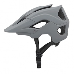 HBOY Clothing Bike Helmet 56-62Cm Breathable Ultralight MTB Integrally-Molded Mountain MTB Cycling Helmet Safety Bicycle Helmet, Gray, L