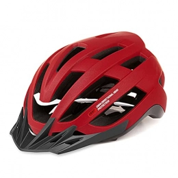AFSDF Clothing Bike Helmet Cycle Helmet Mens Helmet Bike Adults In-Mold All-Terrain Ultralight Road Bike MTB Racing Cycling Helmet, Red