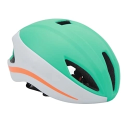 Aeun Clothing Bike Helmet, Fine Workmanship Toughness Mountain Bike Helmet Impact Resistant Anti Fly Breathable for Cycling (Blue White)