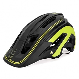 Bocotoer Clothing Bike Helmet Headwear Cycling Bicycle Helmets Adjustable Lightweight Adults Mens Ladies for MTB Safety Black&Green