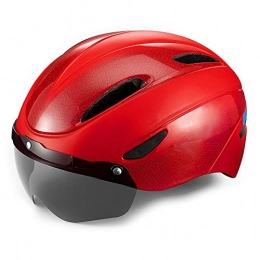 Bocotoer Mountain Bike Helmet Bike Helmet with Visor Sport Headwear Cycling Bike Helmets Adjustable Lightweight for Skateboard MTB Safety Sliver