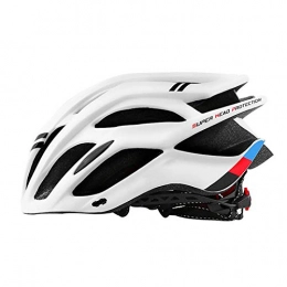 Yuan Ou Clothing Bike Helmet Yuan Ou Bicycle Helmet PC+EPS MTB Cycling Helmets Breathable Mountain Road Bike Helmet for Men Women Cycling White
