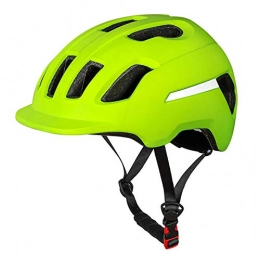 Yuan Ou Clothing Bike Helmet Yuan Ou Ultralight Bike Helmet with Sun Visor Adjustable MTB Cycling Mountain Helmet Men Women Sports Outdoor Bicycle Safety Helmet Green