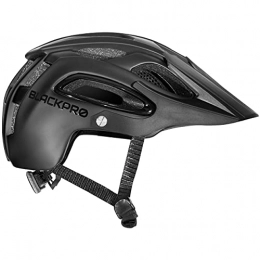 Blackpro Clothing Blackpro Bicycle Helmet with Detachable Visor, Padded & Adjustable | Road & MTB Bike Helmet Convertible to Urban Cycling Helmet | Cycle Helmet Men & Women